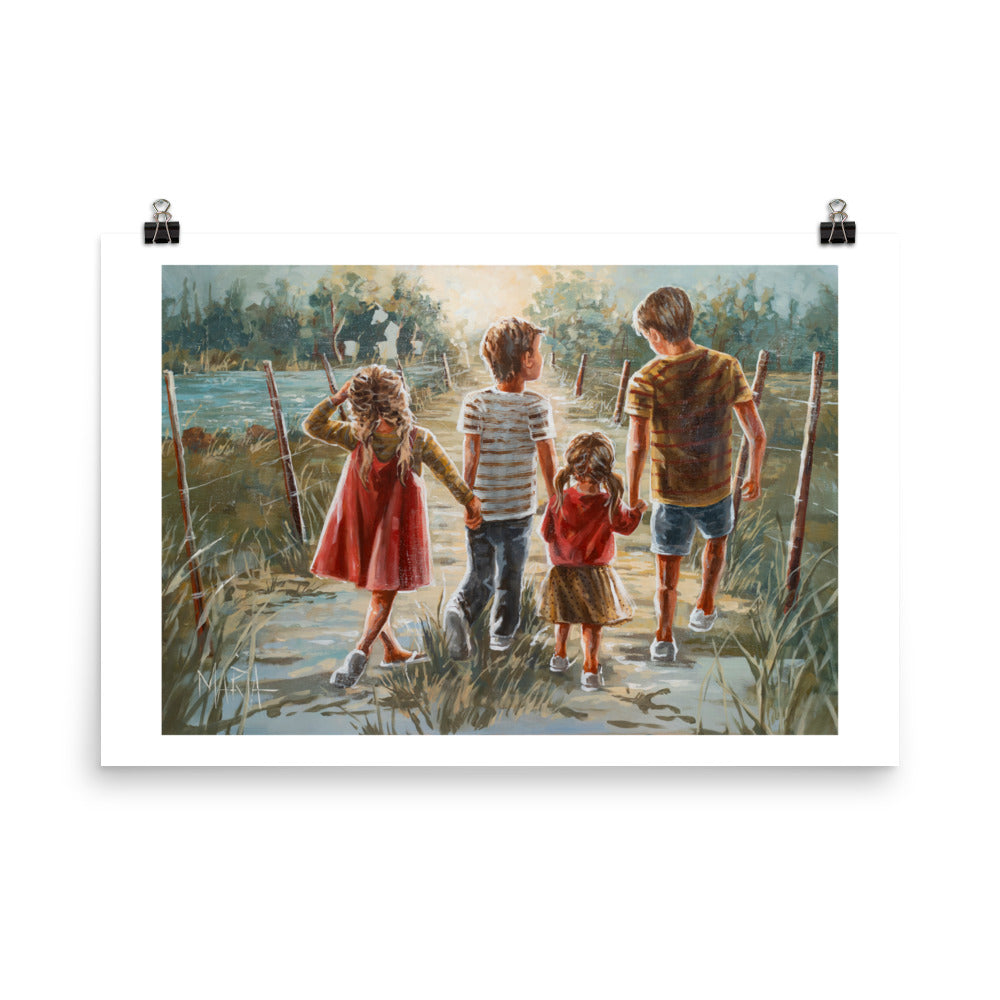 Afternoon Walks | Paper Prints