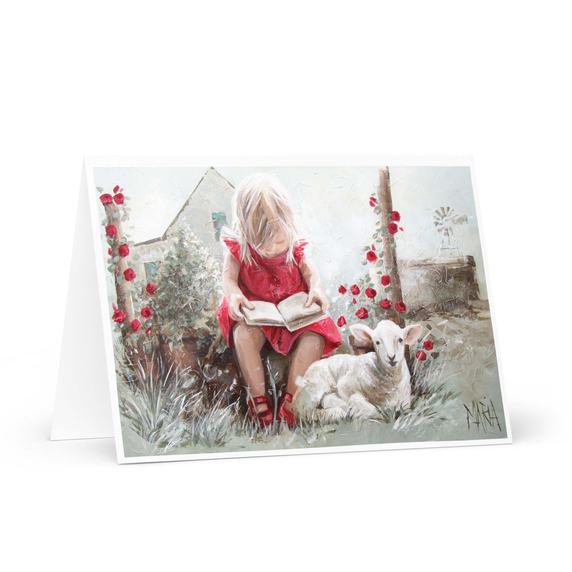 Once Upon A Lamb | Greeting Card