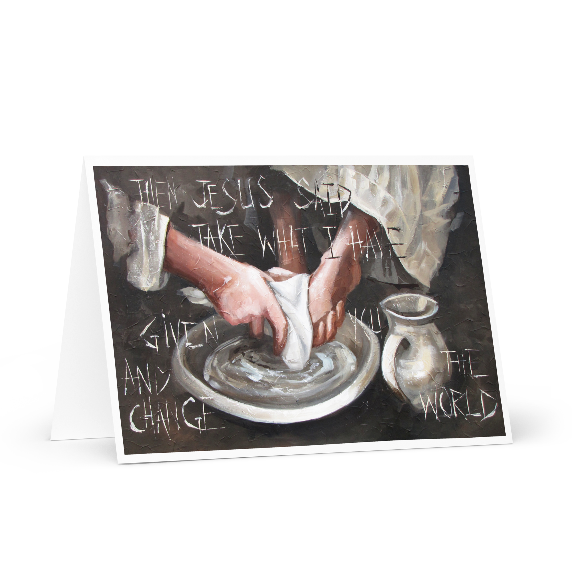 Washing Feet I | Greeting Card