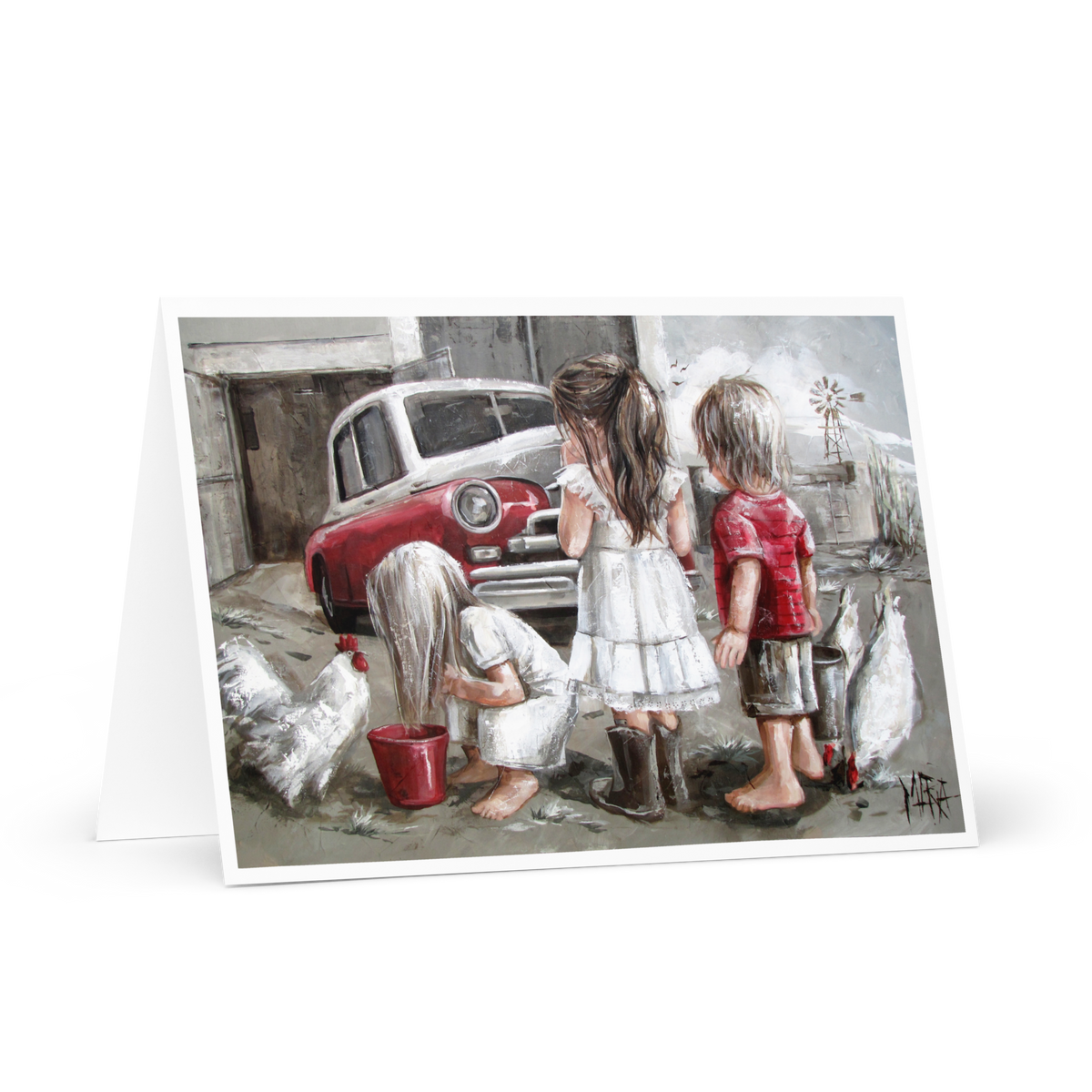 Old Car | Greeting Card