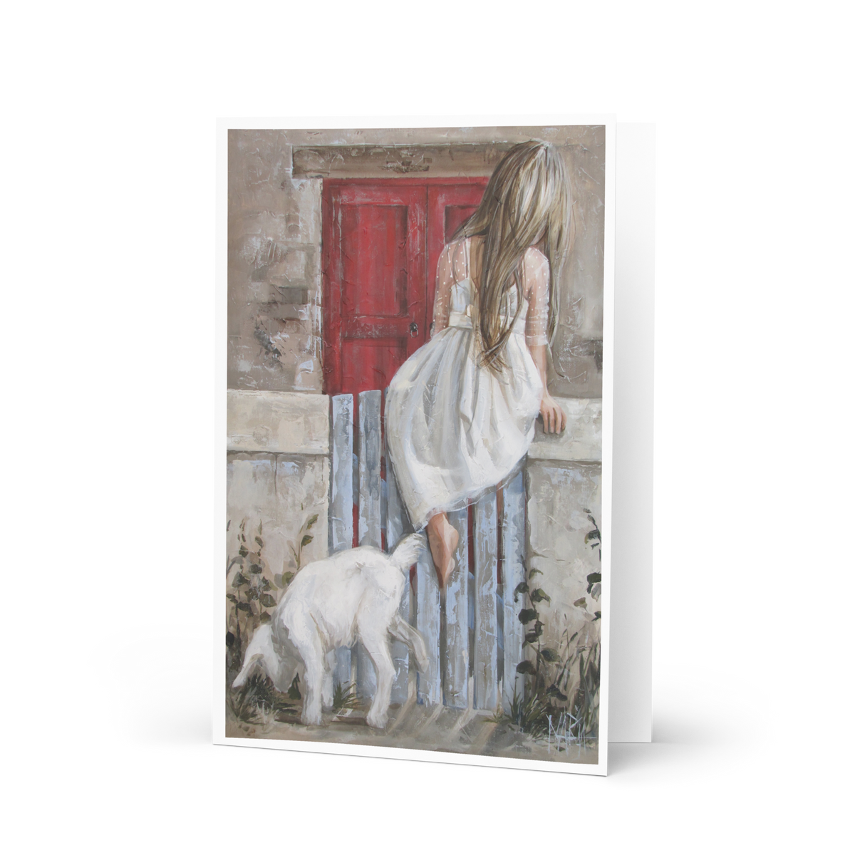 Over the Gate | Greeting Card