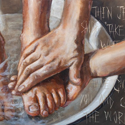 Washing Feet | Paper Prints