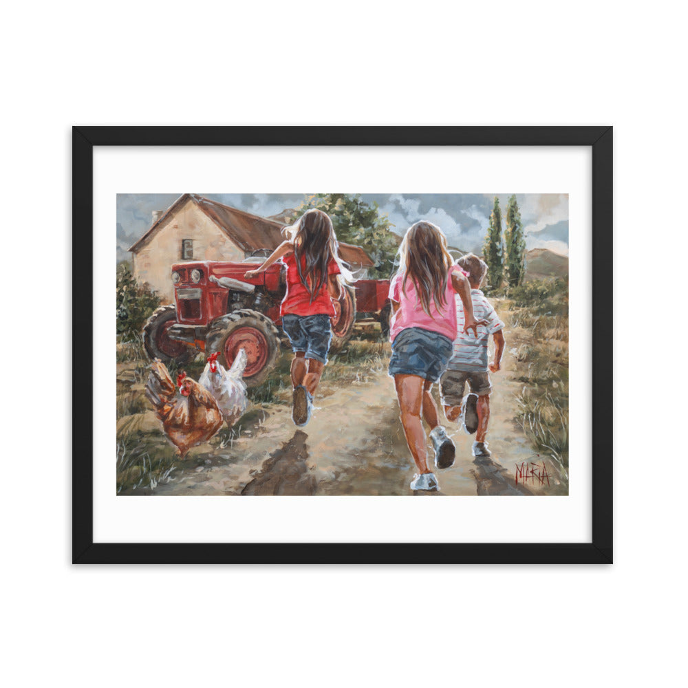 Running Home | Paper Prints