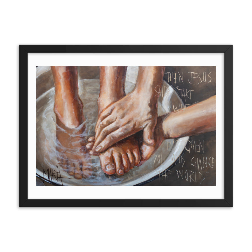 Washing Feet | Paper Prints