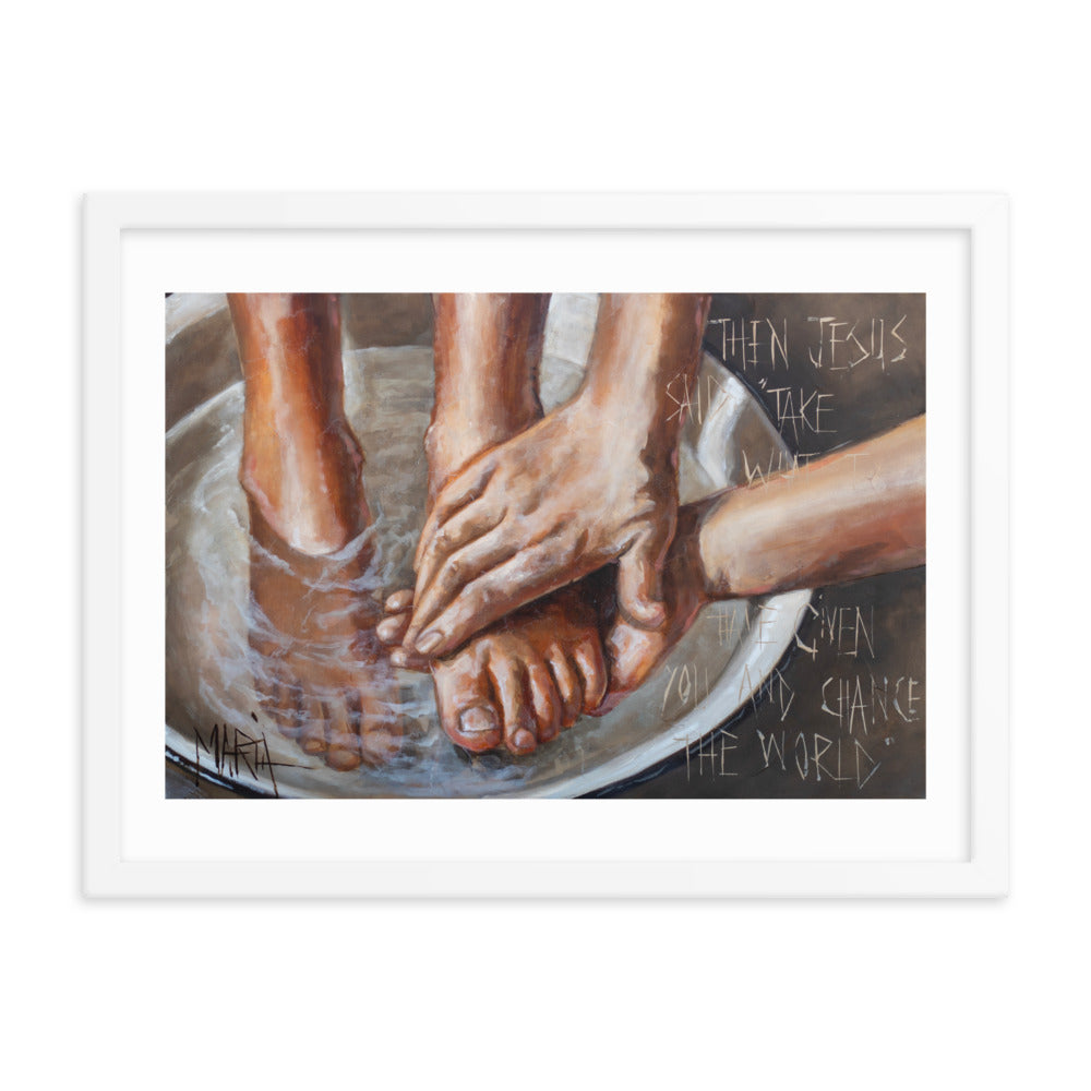 Washing Feet | Paper Prints