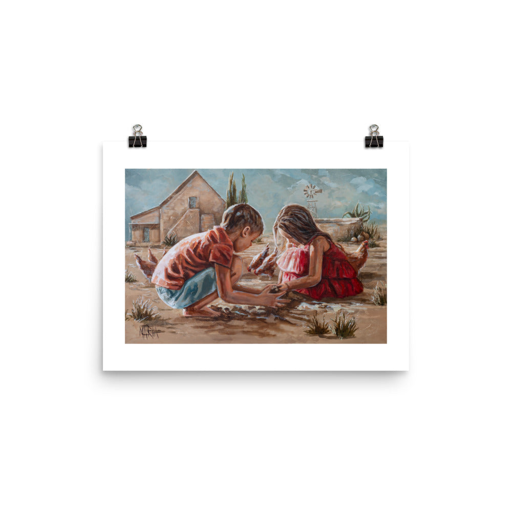 Farm Kids | Paper Prints