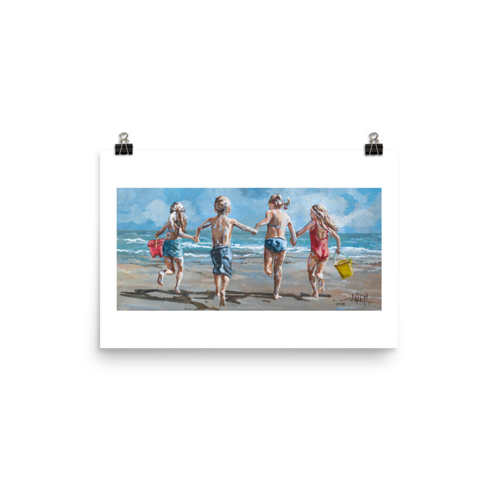 Holiday at the ocean | Paper Prints
