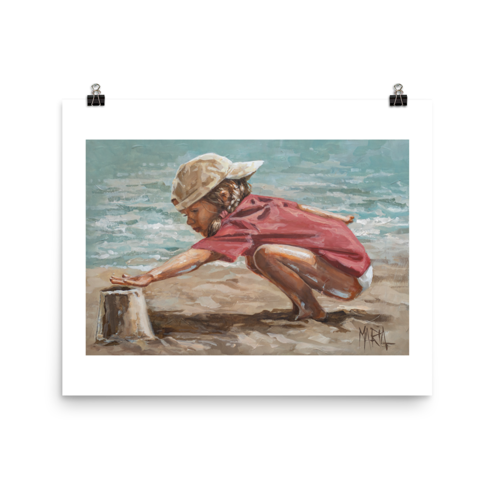 Sand Castles | Paper Prints