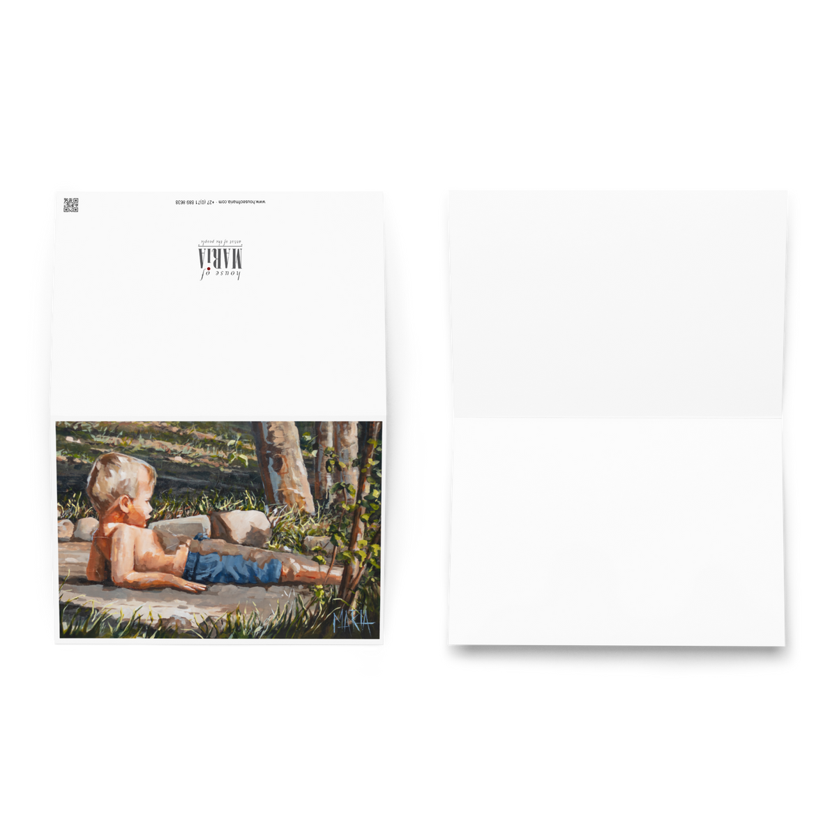 Mud bath | Greeting Card