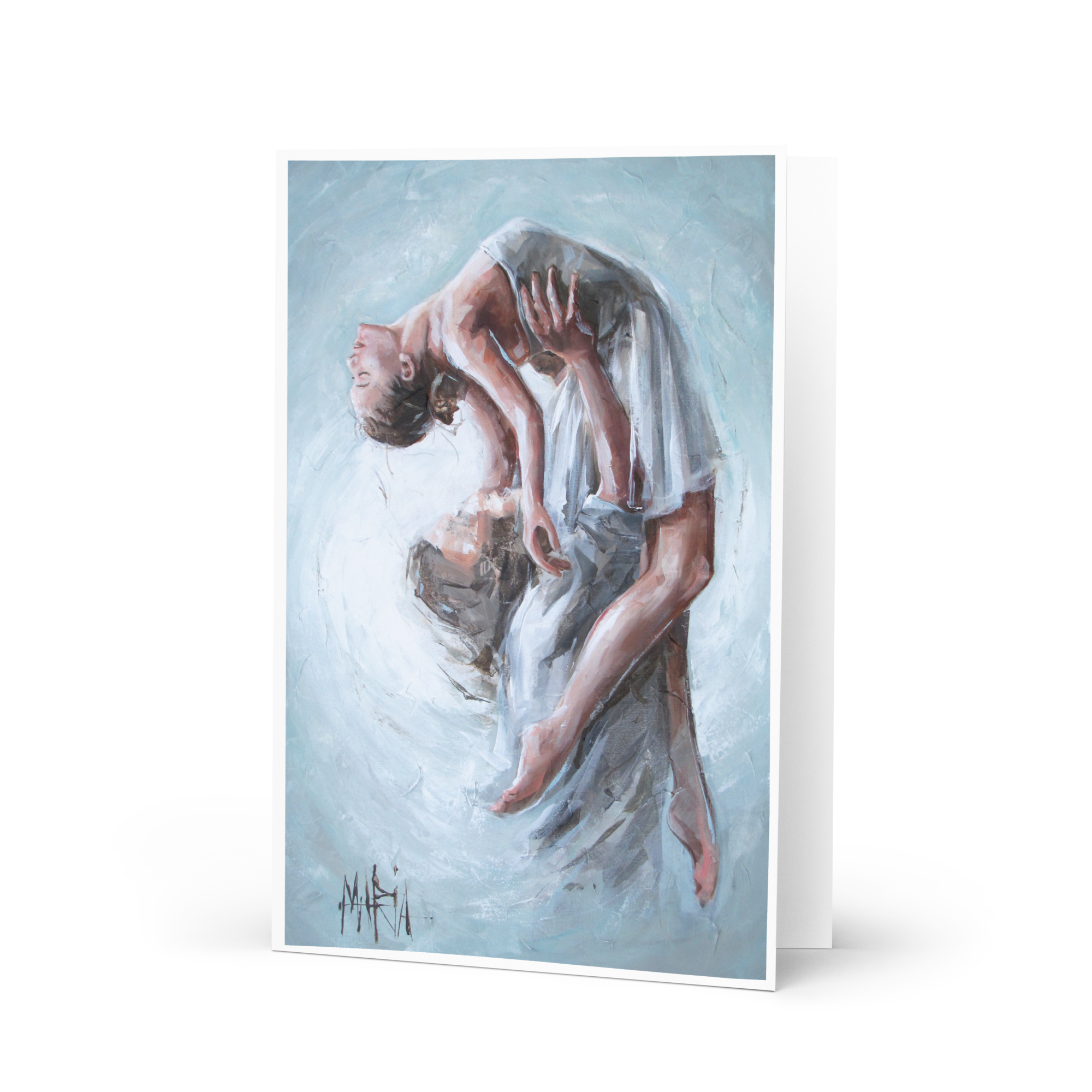 He Carries Me | Greeting Card