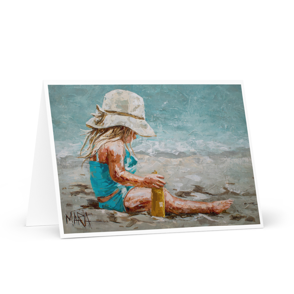 Pretty Girl | Greeting Card