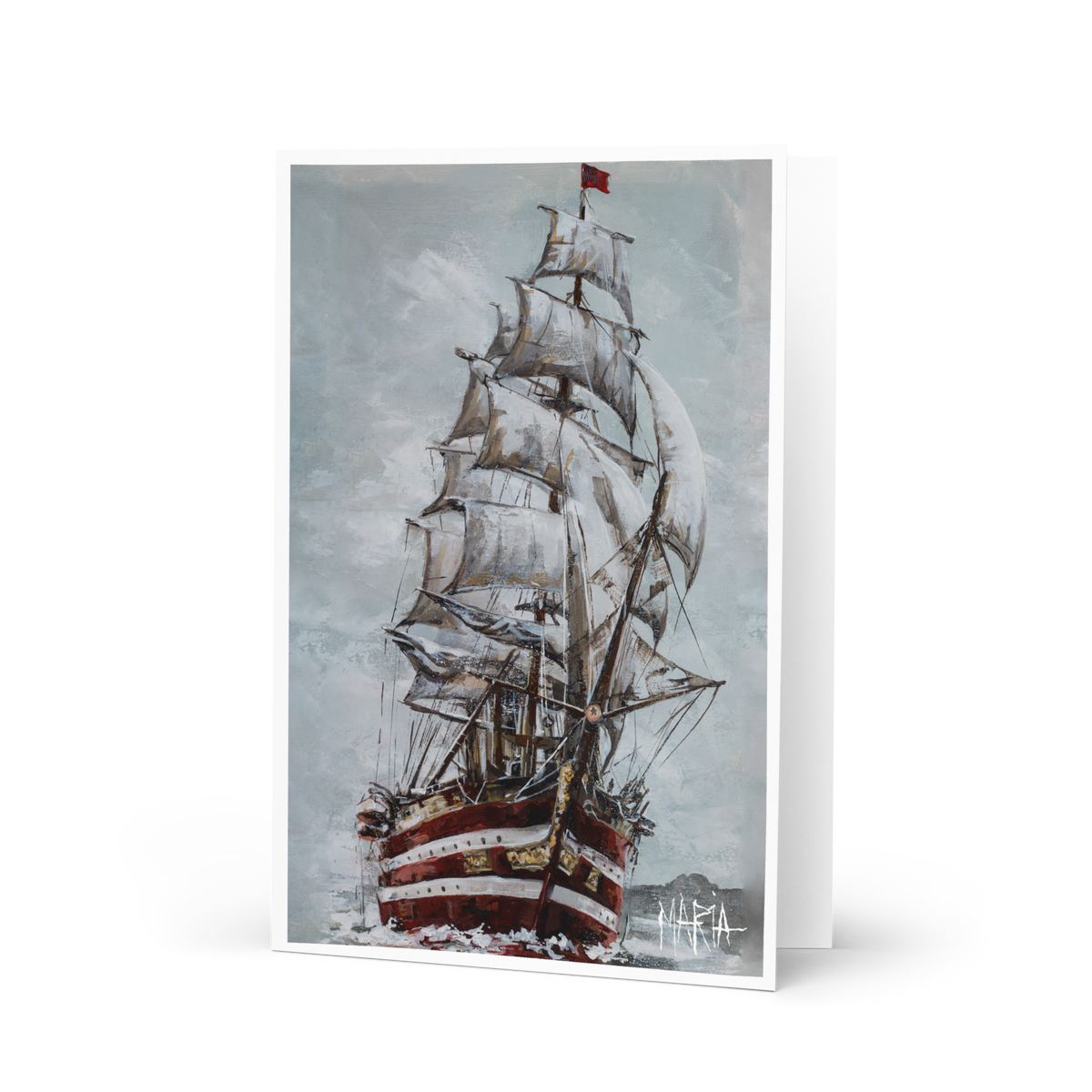 Spectacular Approach | Greeting Card