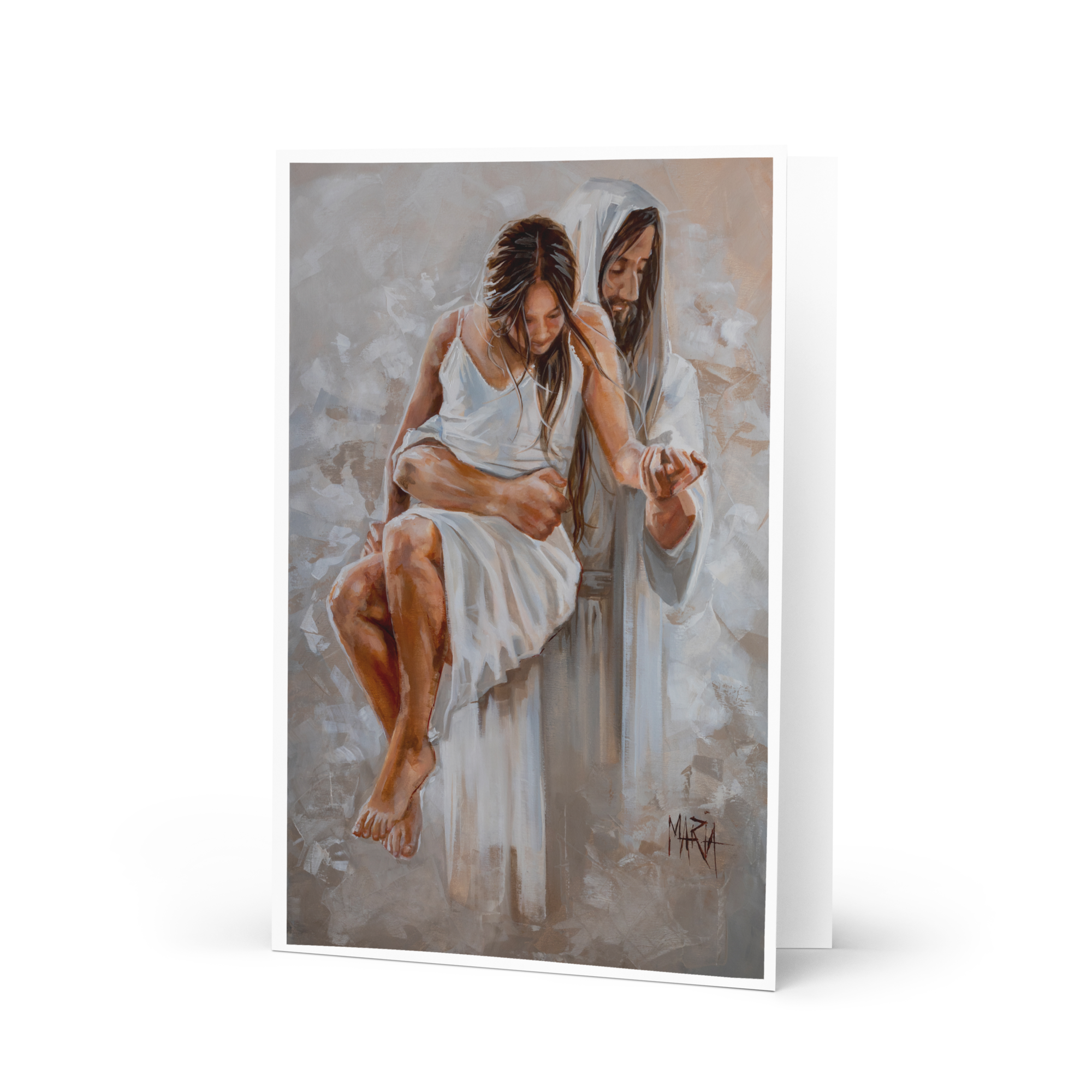 I will carry you | Greeting Card