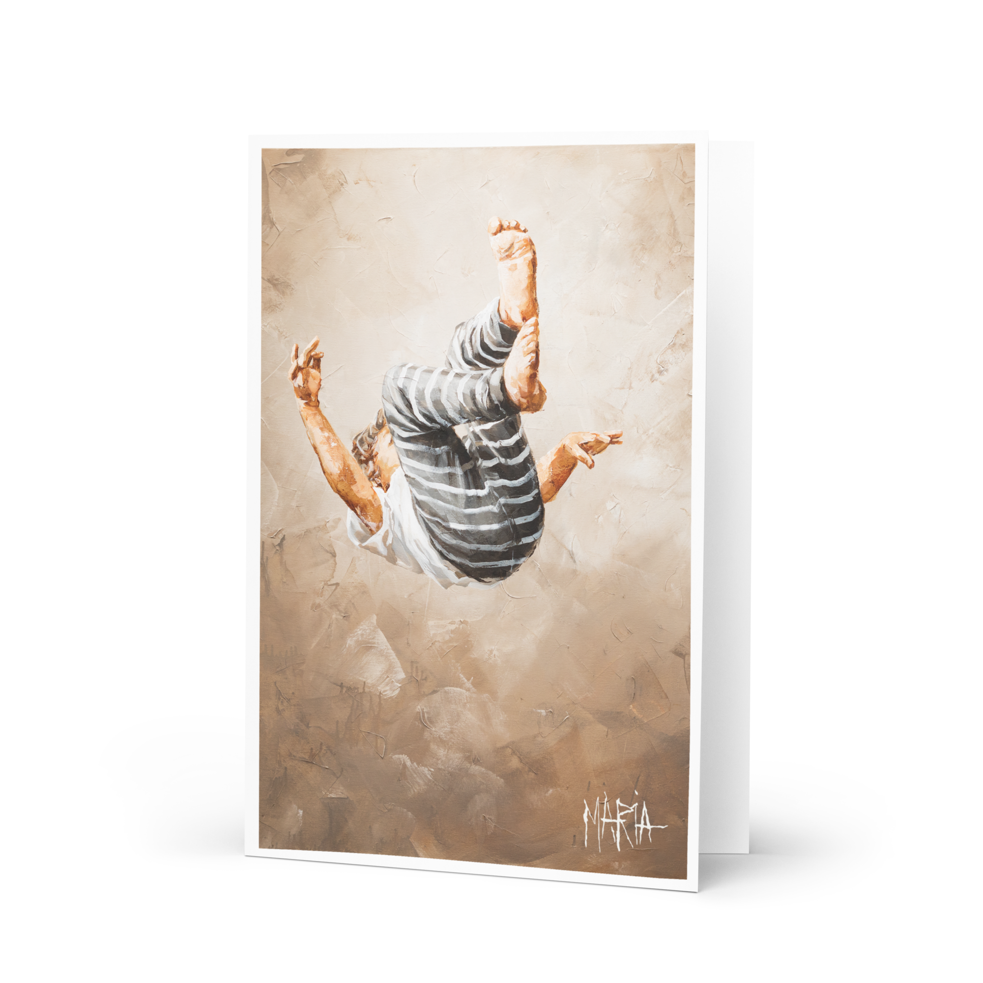 MGCU17044 Free Fall | Greeting Card