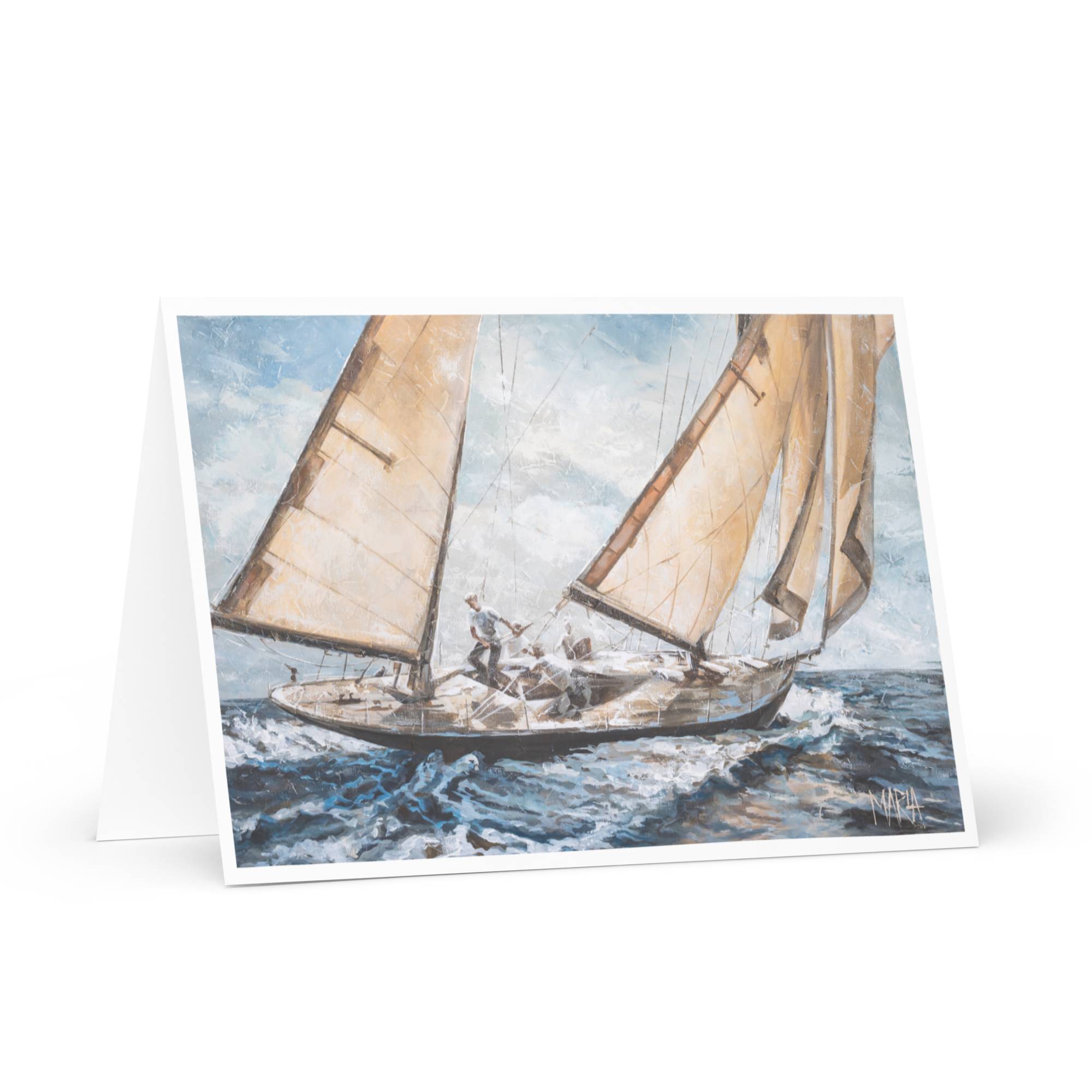 Sailing Forward | Greeting Card