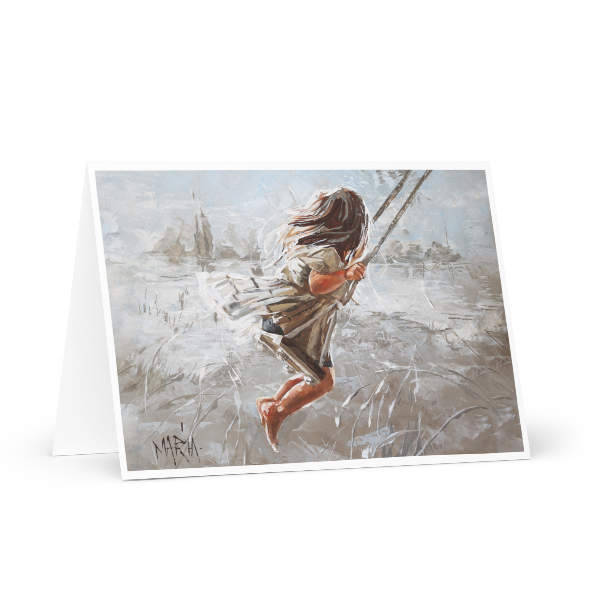 Swing a dream | Greeting Card