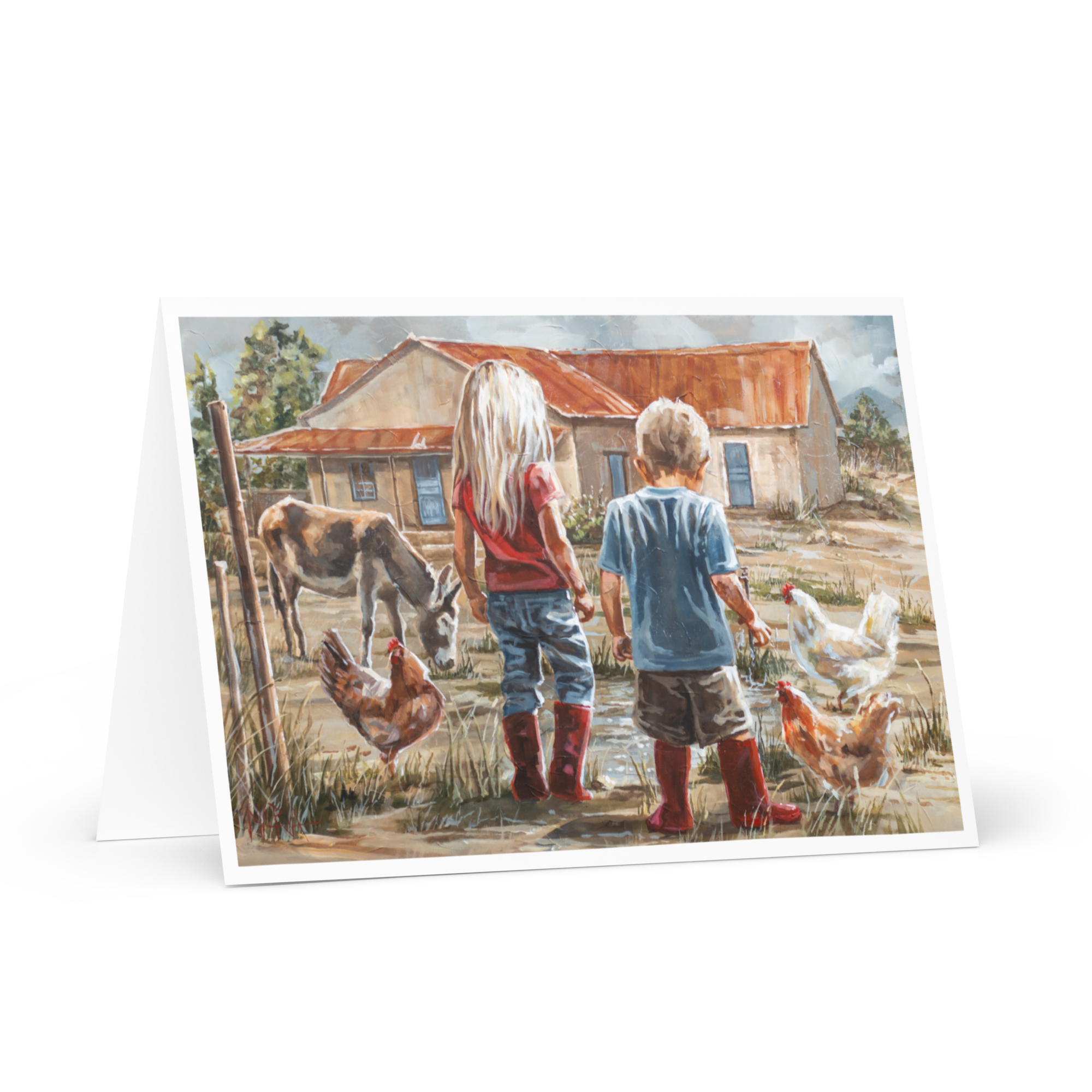 Farm Life | Greeting Card