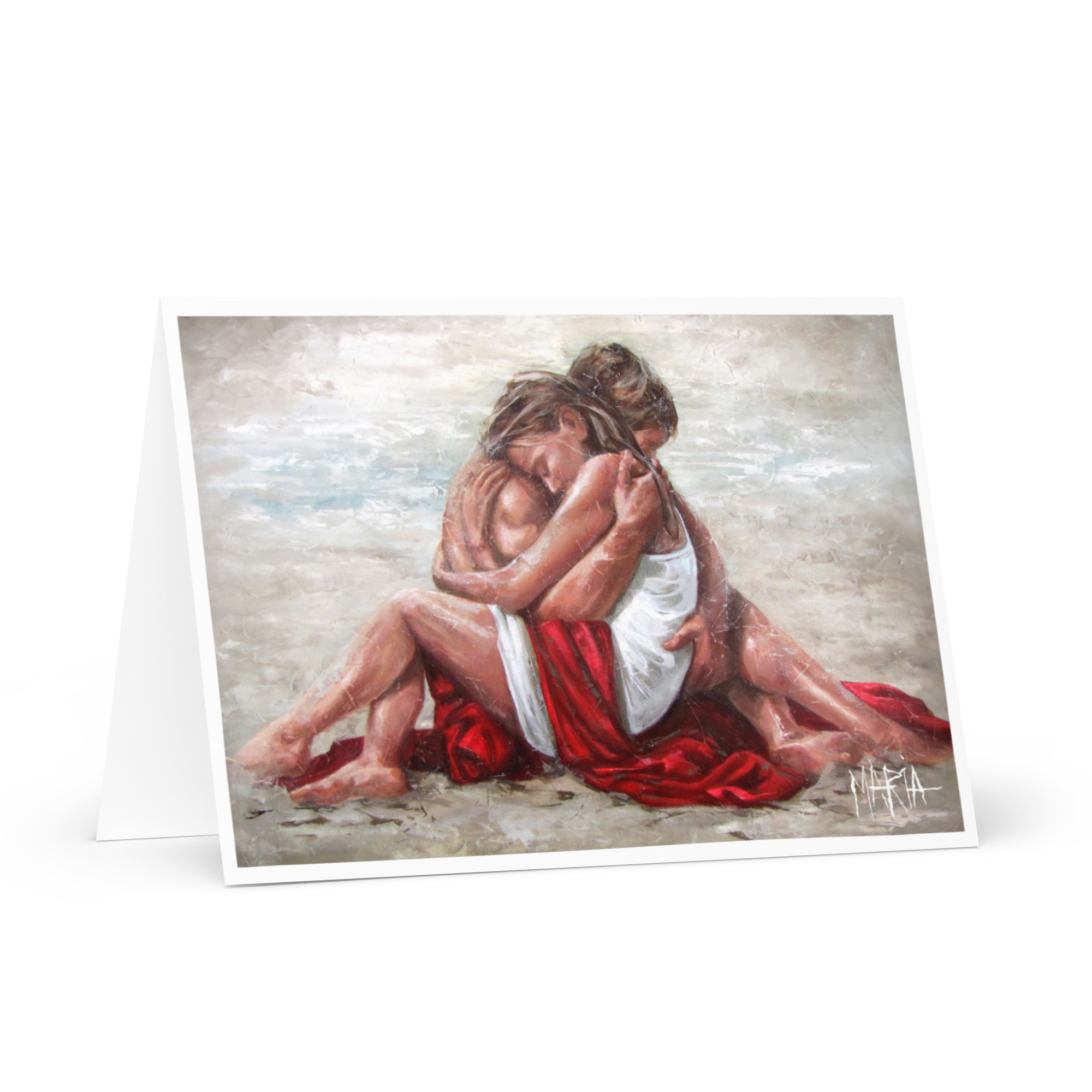 In His Arms | Greeting Card