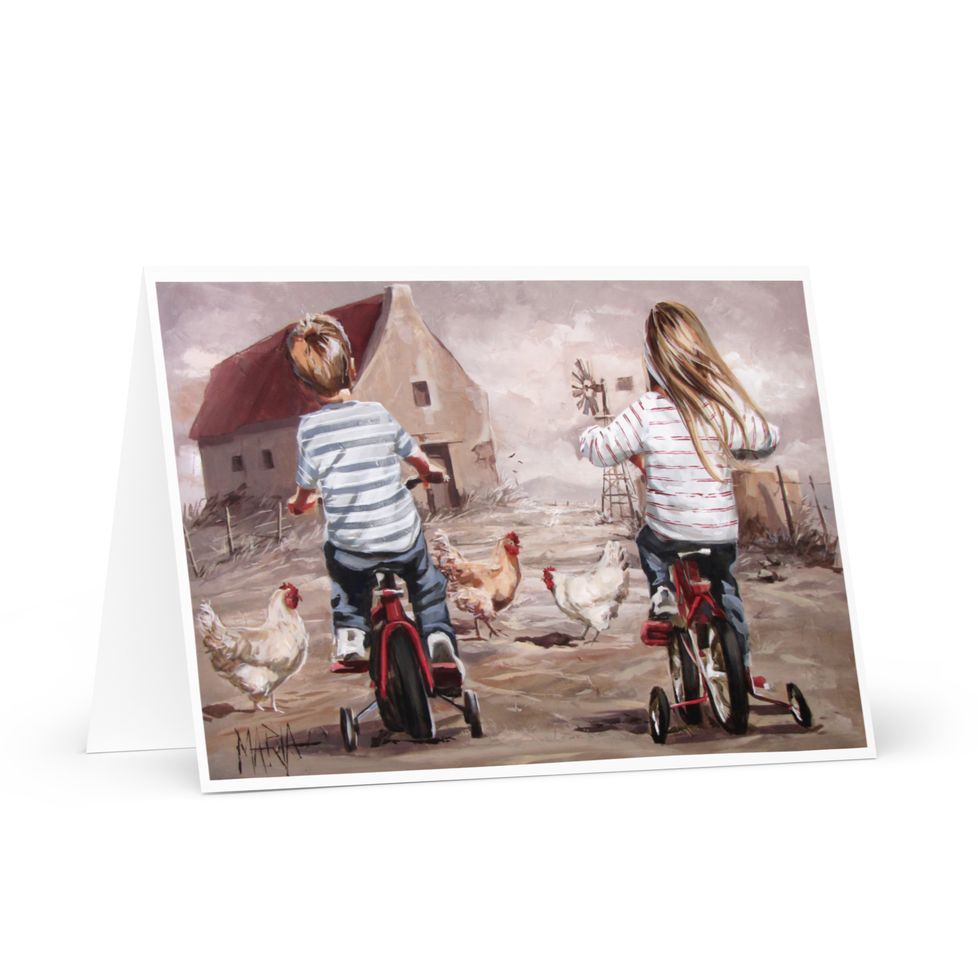 Training Wheels | Greeting Card