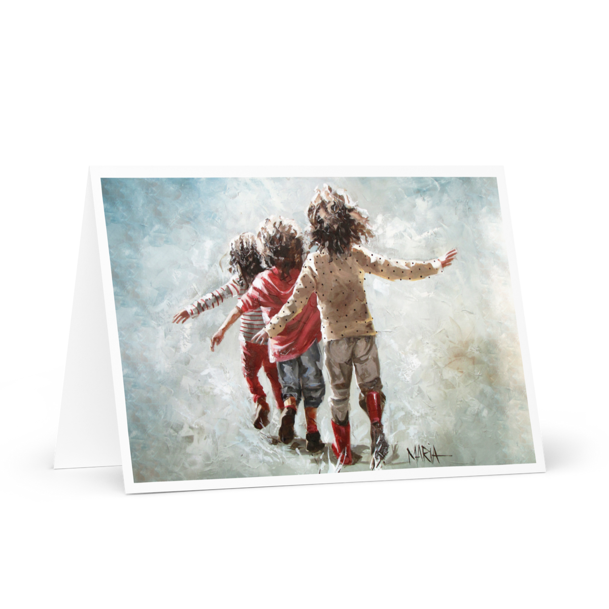 Three in a Row | Greeting Card