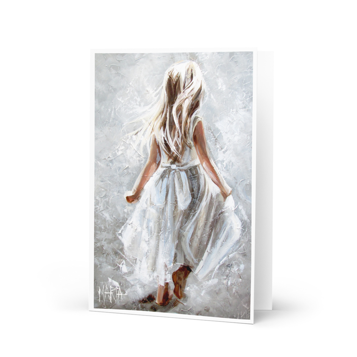 Walking in the light | Greeting Card