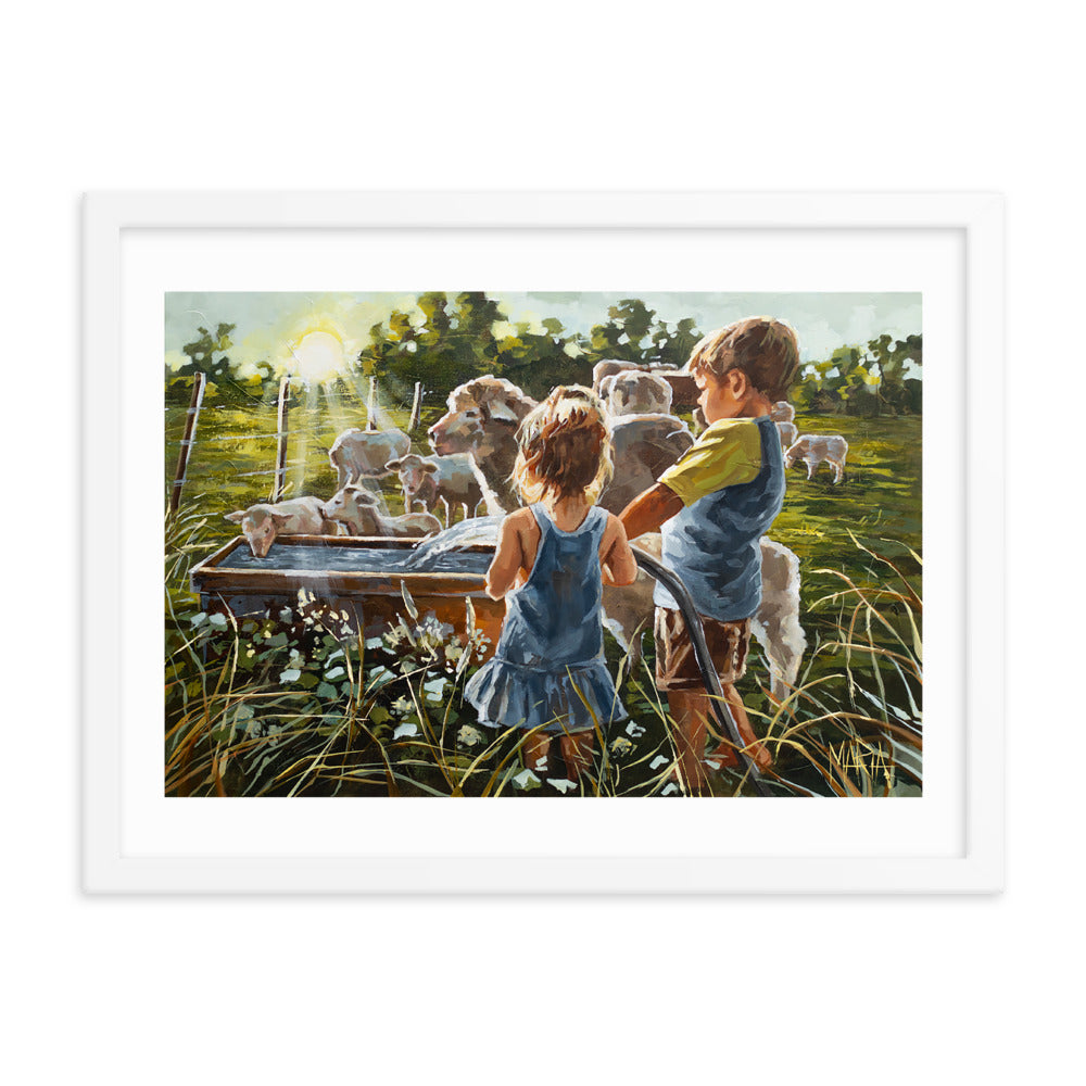 Their daily jobs | Paper Prints