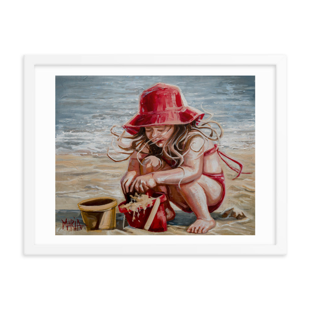 Girl in Red | Paper Prints