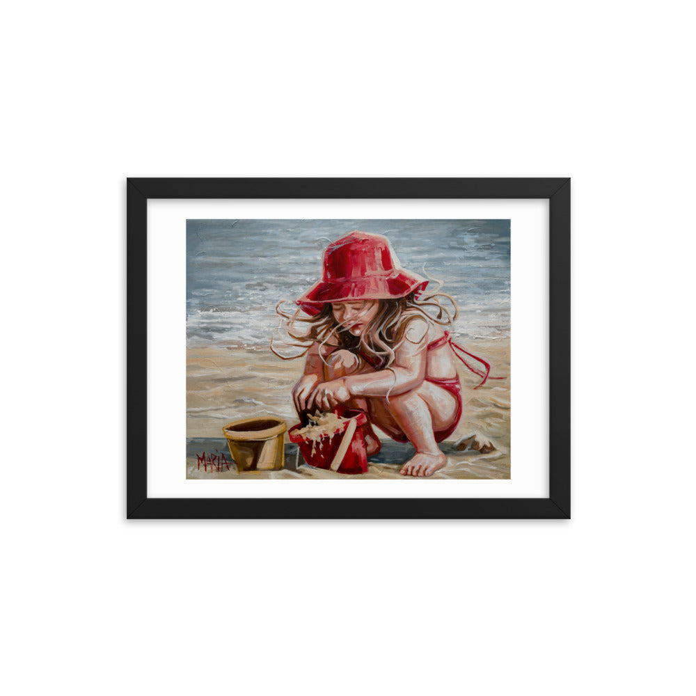 Girl in Red | Paper Prints