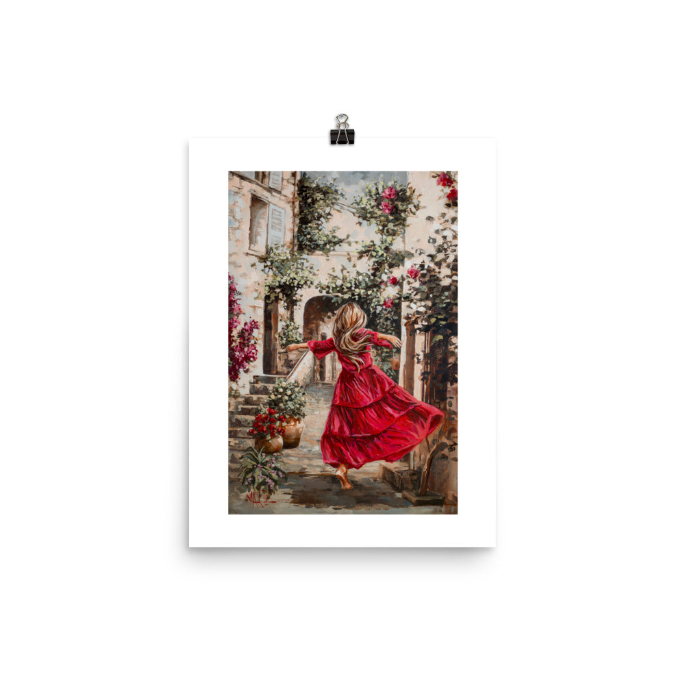 I never walk alone | Paper Prints
