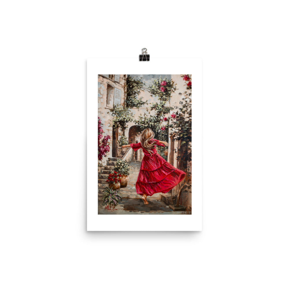I never walk alone | Paper Prints