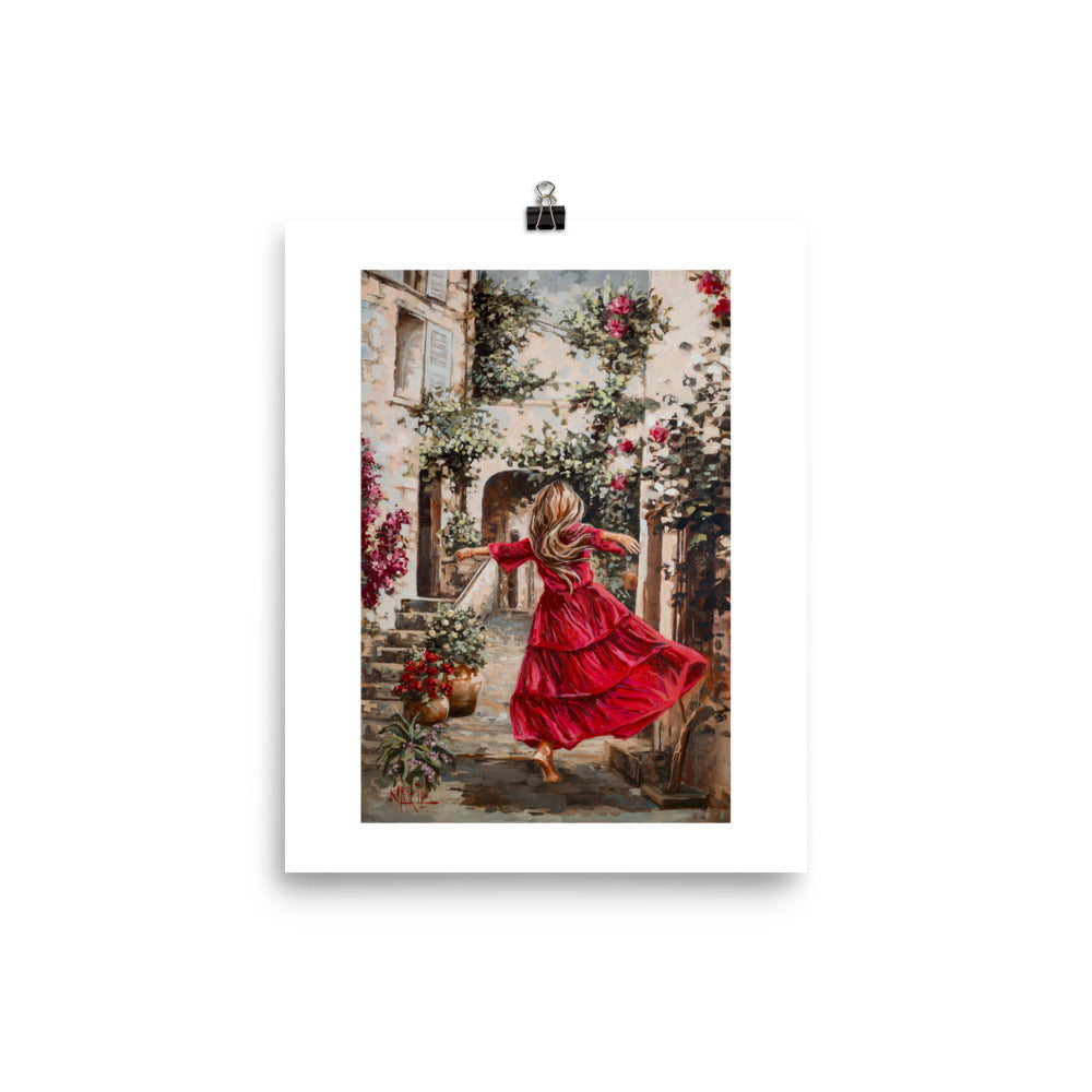 I never walk alone | Paper Prints